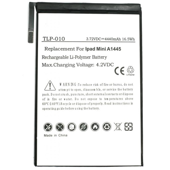 Аккумуляторная батарея PowerPlant Apple iPad mini new 4440mAh (DV00DV6328) Аккумуляторная батарея PowerPlant Apple iPad mini new 4440mAh (DV00DV6328)