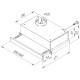 Вытяжка кухонная Pyramida TL 60 SLIM BR