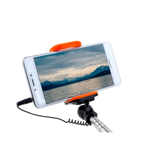 Монопод для селфі Grand-X Deluxe Click 3,5 U-крепление 180-780мм Orange (MPGDJ3CUO) Монопод для селфі Grand-X Deluxe Click 3,5 U-крепление 180-780мм Orange (MPGDJ3CUO)