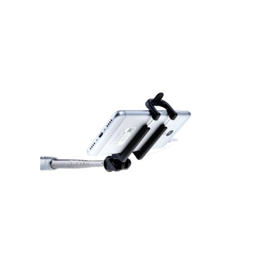 Монопод для селфи Grand-X Metallic Jack 3,5 U-крепление 170-750мм Silver (MPGJMS) Монопод для селфи Grand-X Metallic Jack 3,5 U-крепление 170-750мм Silver (MPGJMS)