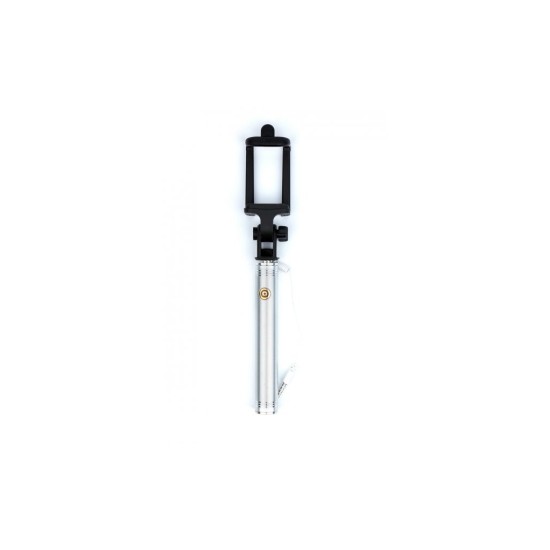 Монопод для селфи Grand-X Metallic Jack 3,5 U-крепление 170-750мм Silver (MPGJMS) Монопод для селфи Grand-X Metallic Jack 3,5 U-крепление 170-750мм Silver (MPGJMS)