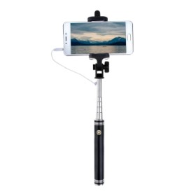 Монопод для селфи Grand-X Metallic Jack 3,5 U-крепление 170-750мм Black (MPGJMBLK)