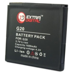 Аккумуляторная батарея Extradigital HTC G20 (1600 mAh) (BMH6386)