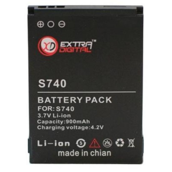 Аккумуляторная батарея Extradigital HTC Rose (900 mAh) (DV00DV6100) Аккумуляторная батарея Extradigital HTC Rose (900 mAh) (DV00DV6100)
