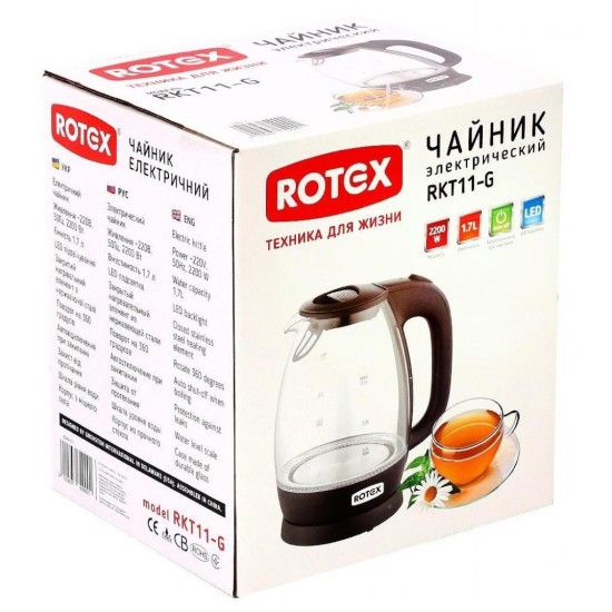 Электрочайник Rotex RKT11-G Электрочайник Rotex RKT11-G