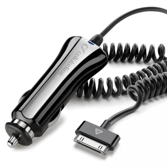 Зарядное устройство 12-24 В, 1A witn cable 0,5-1m Apple (30pin) Cellularline (CBRIPHONE1) Зарядное устройство 12-24 В, 1A witn cable 0,5-1m Apple (30pin) Cellularline (CBRIPHONE1)