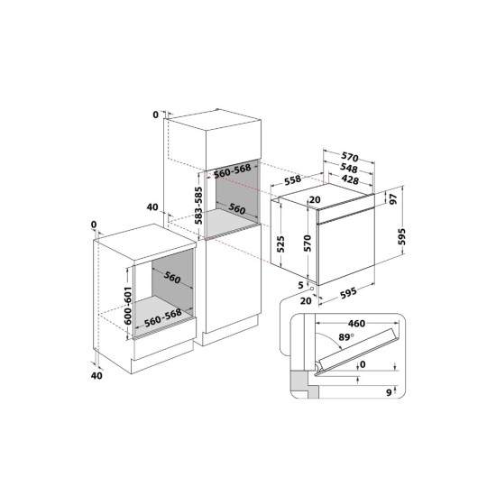 Духовой шкаф Indesit IFW6530BL Духовой шкаф Indesit IFW6530BL