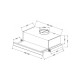 Витяжка кухонна Eleyus Cyclon 700 60 BL