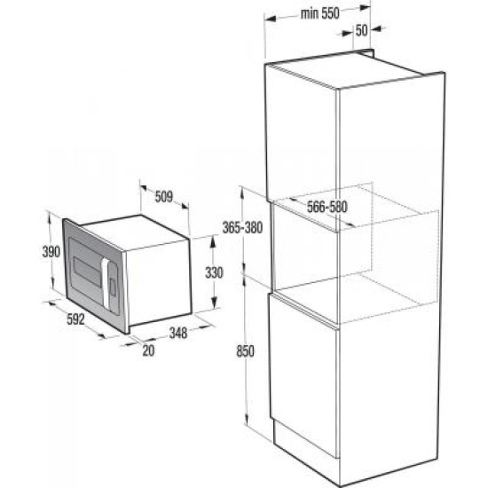 Микроволновая печь Gorenje BM235ORA-W Микроволновая печь Gorenje BM235ORA-W