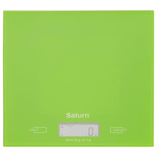 Весы кухонные Saturn ST-KS7810 green Весы кухонные Saturn ST-KS7810 green