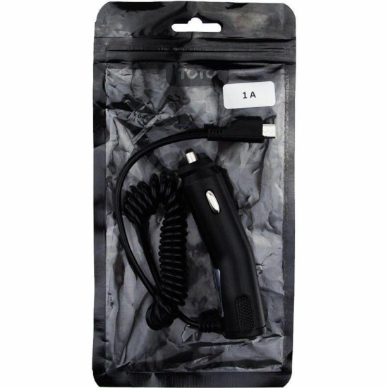 Зарядное устройство Toto TZX-66 Car charger MicroUsb 1A 1.2m Black (F_53812) Зарядное устройство Toto TZX-66 Car charger MicroUsb 1A 1.2m Black (F_53812)