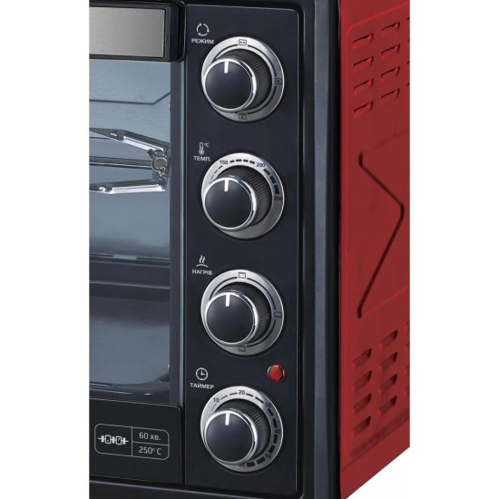 Электропечь Liberton LEO-650 Red, Электропечь Liberton LEO-650 Red,
