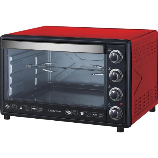 Электропечь Liberton LEO-650 Red, Электропечь Liberton LEO-650 Red,