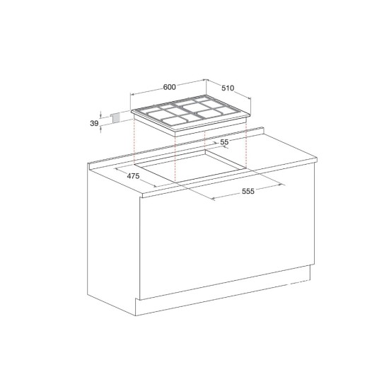 Варочная поверхность Electrolux KGM64311X Варочная поверхность Electrolux KGM64311X