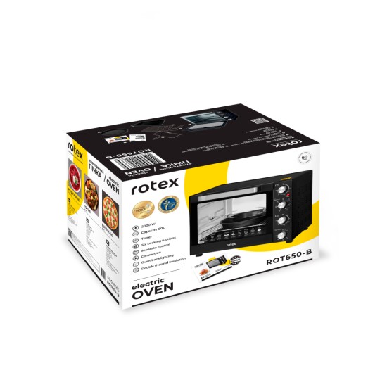 Электропечь Rotex ROT650-B Электропечь Rotex ROT650-B