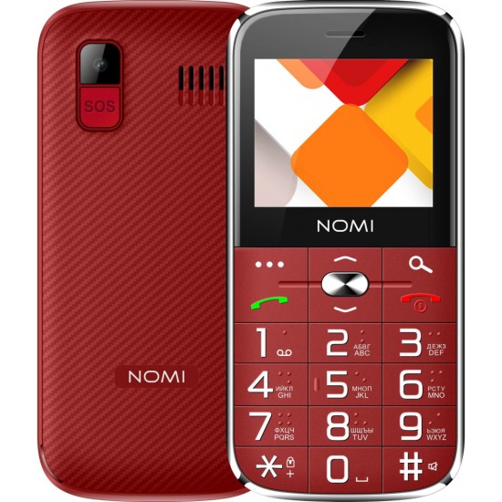 Мобильный телефон Nomi i220 Red Мобильный телефон Nomi i220 Red