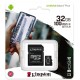 Карта пам'яті Kingston 32GB micSDHC class 10 Canvas Select Plus 100R A1 (SDCS2/32GB) Карта пам'яті Kingston 32GB micSDHC class 10 Canvas Select Plus 100R A1 (SDCS2/32GB)