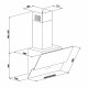 Вытяжка кухонная Eleyus Element 700 60 BG