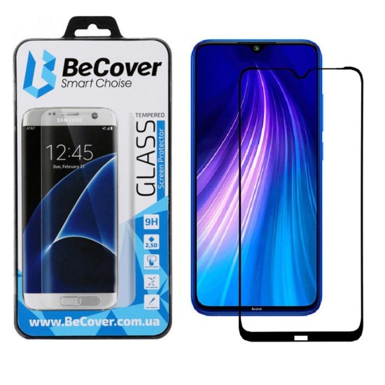 Стекло защитное BeCover Xiaomi Redmi Note 8T Black (704525) Стекло защитное BeCover Xiaomi Redmi Note 8T Black (704525)