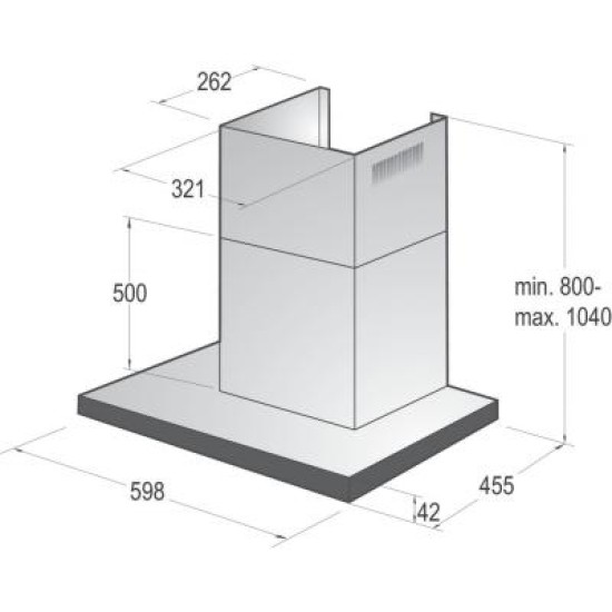 Витяжка кухонна Gorenje WHT6SYW