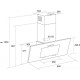 Вытяжка кухонная Pyramida HES 30 (D-600 MM) GRAY /AJ