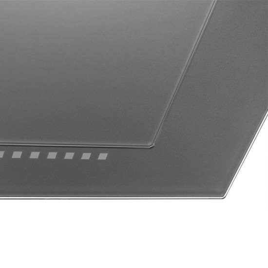 Вытяжка кухонная Pyramida HES 30 (D-600 MM) GRAY /AJ