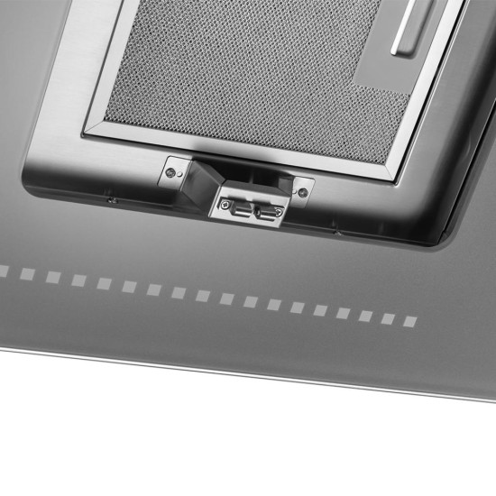 Вытяжка кухонная Pyramida HES 30 (D-600 MM) GRAY /AJ