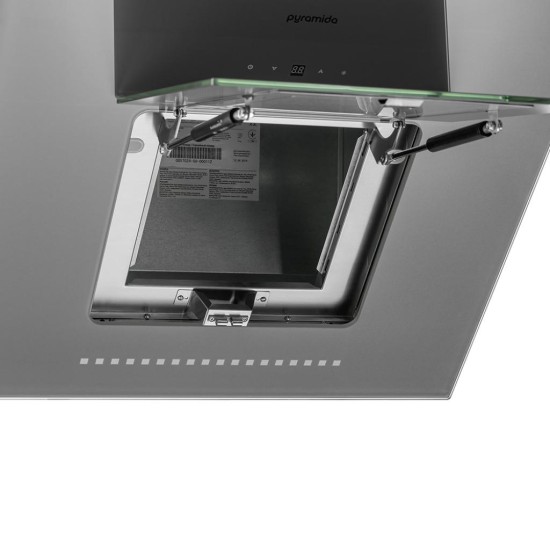 Вытяжка кухонная Pyramida HES 30 (D-600 MM) GRAY /AJ