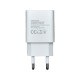 Зарядний пристрій Florence 1USB 2A + Lightning cable white (FL-1020-WL)