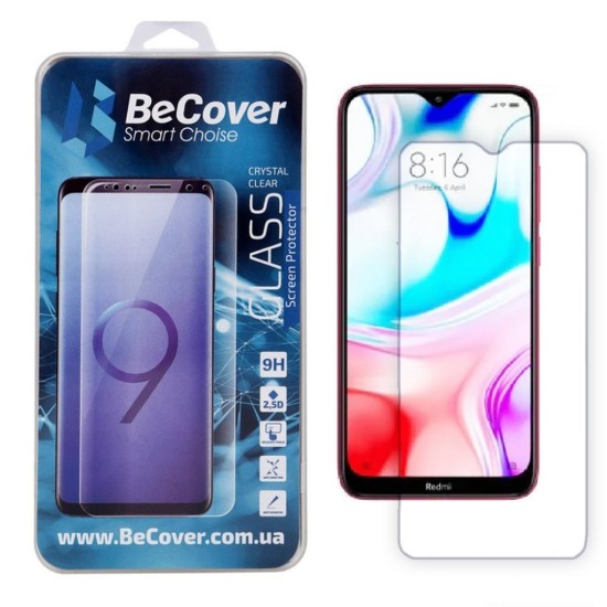 Стекло защитное BeCover Xiaomi Redmi 8 Crystal Clear Glass (704159) Стекло защитное BeCover Xiaomi Redmi 8 Crystal Clear Glass (704159)