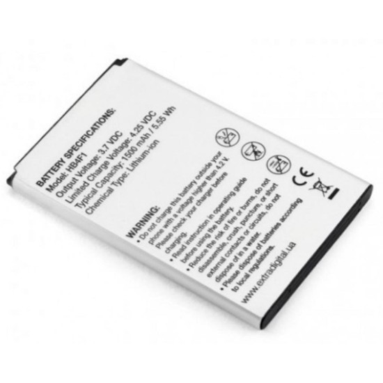 Аккумуляторная батарея Extradigital Huawei HB4F1 1500 mAh (BMH6434)