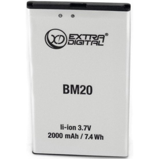 Аккумуляторная батарея Extradigital Xiaomi Mi2 (BM20) 2000 mAh (BMX6438)