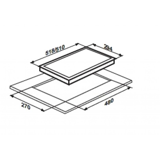 Варочная поверхность Liberty PG3121BS-CCI(457) Варочная поверхность Liberty PG3121BS-CCI(457)