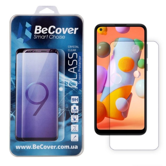 Стекло защитное BeCover Samsung Galaxy A11 SM-A115 Crystal Clear Glass (704842) Стекло защитное BeCover Samsung Galaxy A11 SM-A115 Crystal Clear Glass (704842)