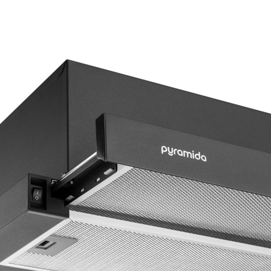 Витяжка кухонна Pyramida TLX2-60 BL (TLX2-60BL) Витяжка кухонна Pyramida TLX2-60 BL (TLX2-60BL)