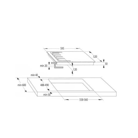 Варочная поверхность Gorenje GCI691BSC