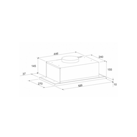Витяжка кухонна Eleyus INTO 960 52 WH Витяжка кухонна Eleyus INTO 960 52 WH