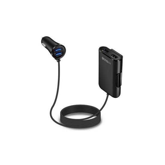Зарядное устройство XoKo CQC-410 4 USB, 8A, Qualcom 3.0, Bl (CQC-410-BK) Зарядное устройство XoKo CQC-410 4 USB, 8A, Qualcom 3.0, Bl (CQC-410-BK)