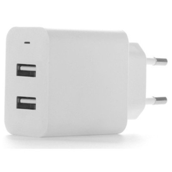 Зарядное устройство ColorWay 2USB AUTO ID 4.8A (24W) (CW-CHS016-WT) Зарядное устройство ColorWay 2USB AUTO ID 4.8A (24W) (CW-CHS016-WT)