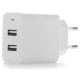 Зарядное устройство ColorWay 2USB AUTO ID 4.8A (24W) (CW-CHS016-WT) Зарядное устройство ColorWay 2USB AUTO ID 4.8A (24W) (CW-CHS016-WT)