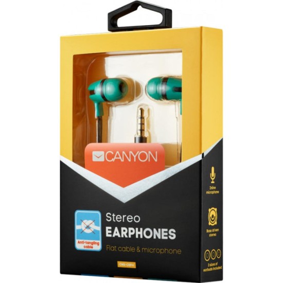 Наушники Canyon Green (CNS-CEP4G) Наушники Canyon Green (CNS-CEP4G)