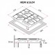 Варочна поверхня Perfelli HGM 61624 WH