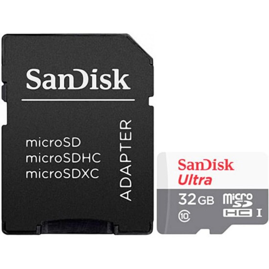 Карта памяти SanDisk 32GB microSD class 10 Ultra Light (SDSQUNR-032G-GN3MA) Карта памяти SanDisk 32GB microSD class 10 Ultra Light (SDSQUNR-032G-GN3MA)