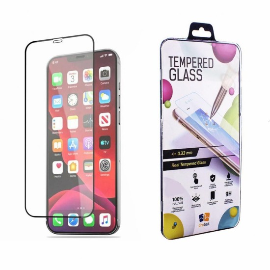 Стекло защитное Drobak Apple iPhone 12 (Black) (222292) (222292) Стекло защитное Drobak Apple iPhone 12 (Black) (222292) (222292)