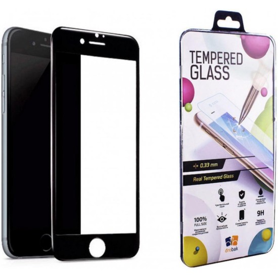 Стекло защитное Drobak Apple iPhone 8 (Black) (121262) (121262) Стекло защитное Drobak Apple iPhone 8 (Black) (121262) (121262)