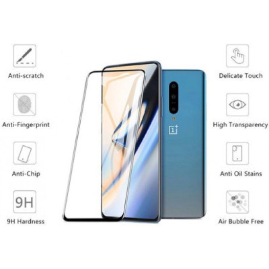 Стекло защитное Drobak OnePlus 8 (Black) (121249) (121249)