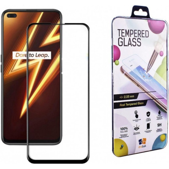 Стекло защитное Drobak Realme 6 Pro (Black) (121267) (121267) Стекло защитное Drobak Realme 6 Pro (Black) (121267) (121267)