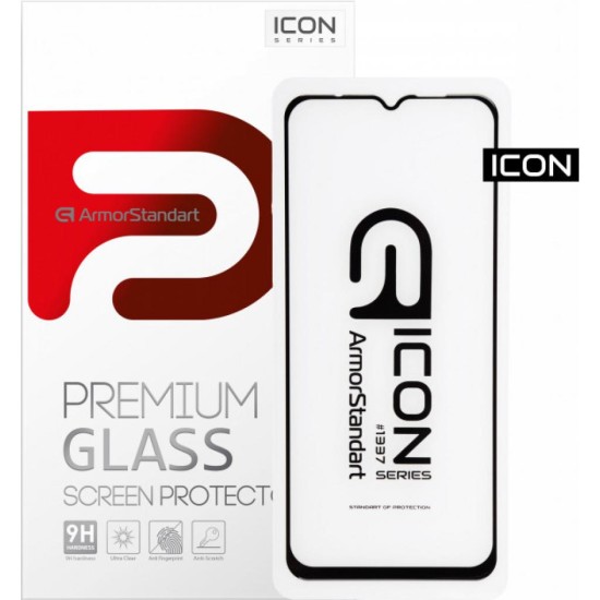 Стекло защитное Armorstandart Icon Xiaomi Redmi 9 Black (ARM56279) Стекло защитное Armorstandart Icon Xiaomi Redmi 9 Black (ARM56279)