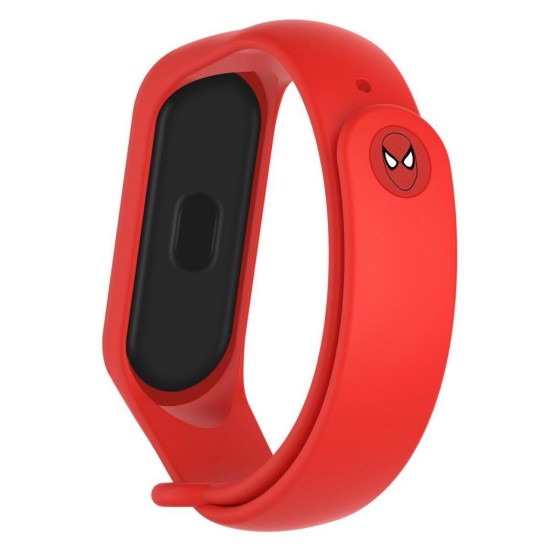 Ремешок для фитнес браслета Armorstandart Superhero Edition для Xiaomi Mi Band 5 Spider Man Red (ARM57066) Ремешок для фитнес браслета Armorstandart Superhero Edition для Xiaomi Mi Band 5 Spider Man Red (ARM57066)