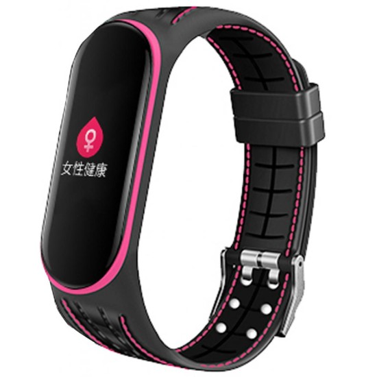Ремешок для фитнес браслета BeCover Lattice Style для Xiaomi Mi Smart Band 5 Pink (705163) Ремешок для фитнес браслета BeCover Lattice Style для Xiaomi Mi Smart Band 5 Pink (705163)